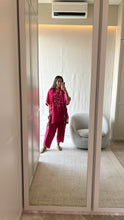 Load image into Gallery viewer, Pink Kaftan Kurta, Salwar &amp; Scarf
