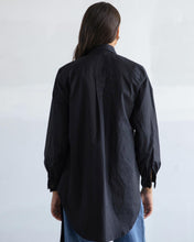 Load image into Gallery viewer, Black Drawstring Shirt
