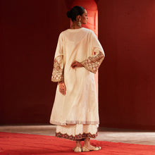 Load image into Gallery viewer, Ivory Anarkali &amp; Pants
