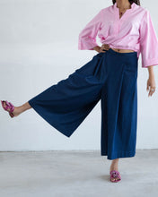Load image into Gallery viewer, Denim Pleated Pants
