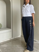 Load image into Gallery viewer, Denim Straight Pants - Deep Blue
