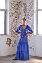 Load image into Gallery viewer, Shirt + sharara - Blue
